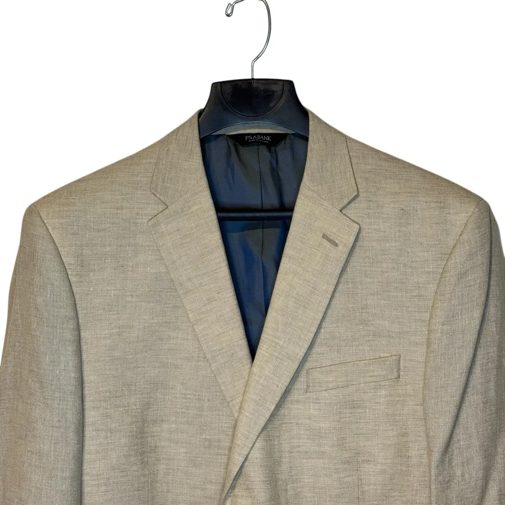 Jos A. Bank Men's Blazer Sports Coat Traditional Fit‎ Double Vent Wool Blend 46R